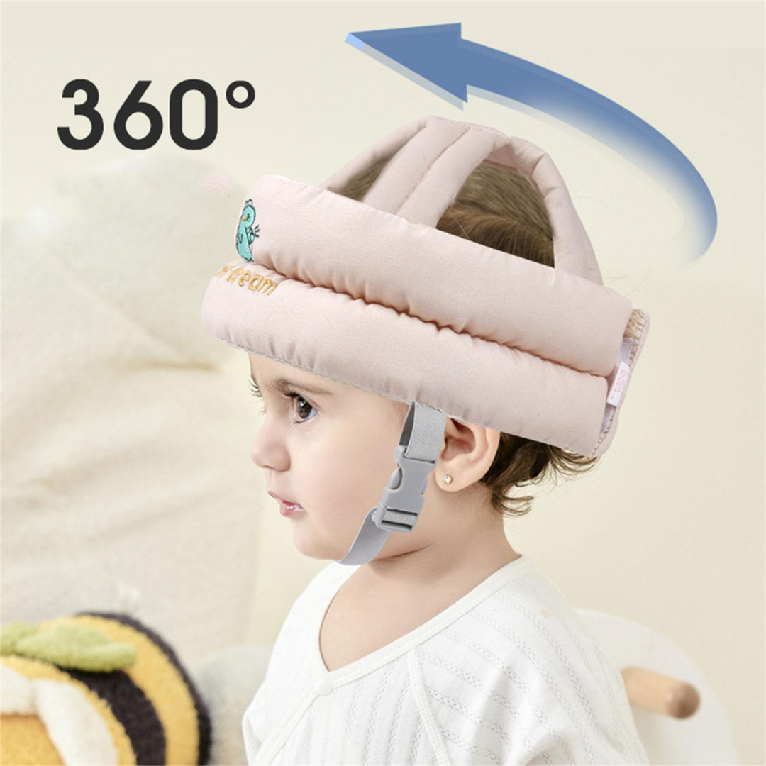 Casque de Protection pour Bébé + Genouillères Gratuites
